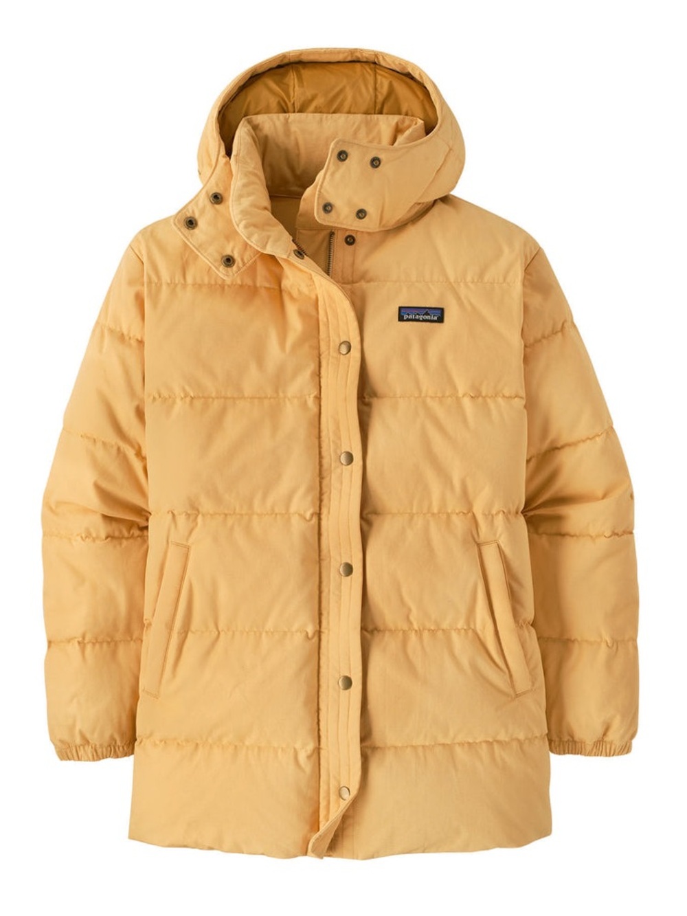 NWOT Patagonia Women’s Cotton Down Parka Beeswax Yellow Size S